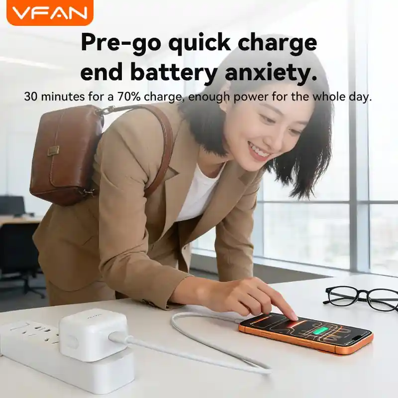 Củ sạc nhanh VFAN CN08 - ảnh sản phẩm 2