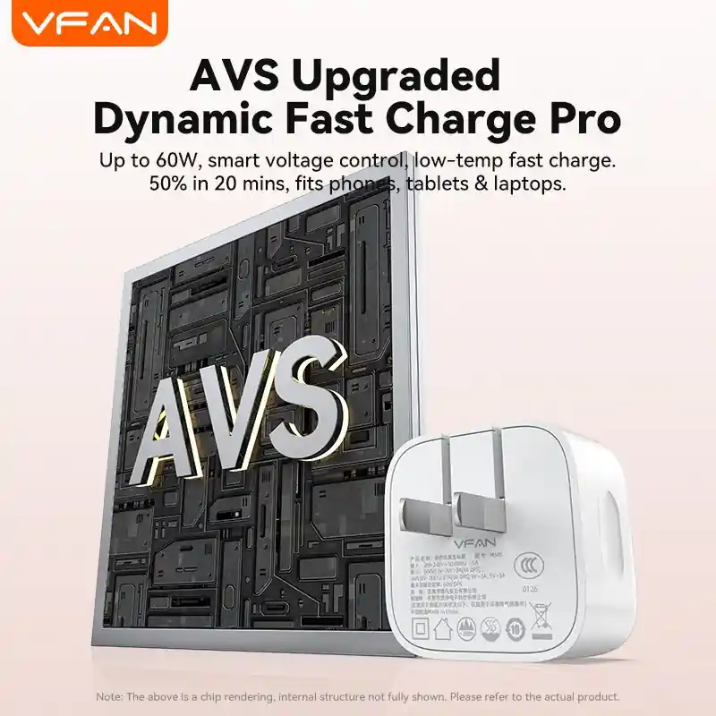Củ sạc nhanh VFAN CN08 - ảnh sản phẩm 3