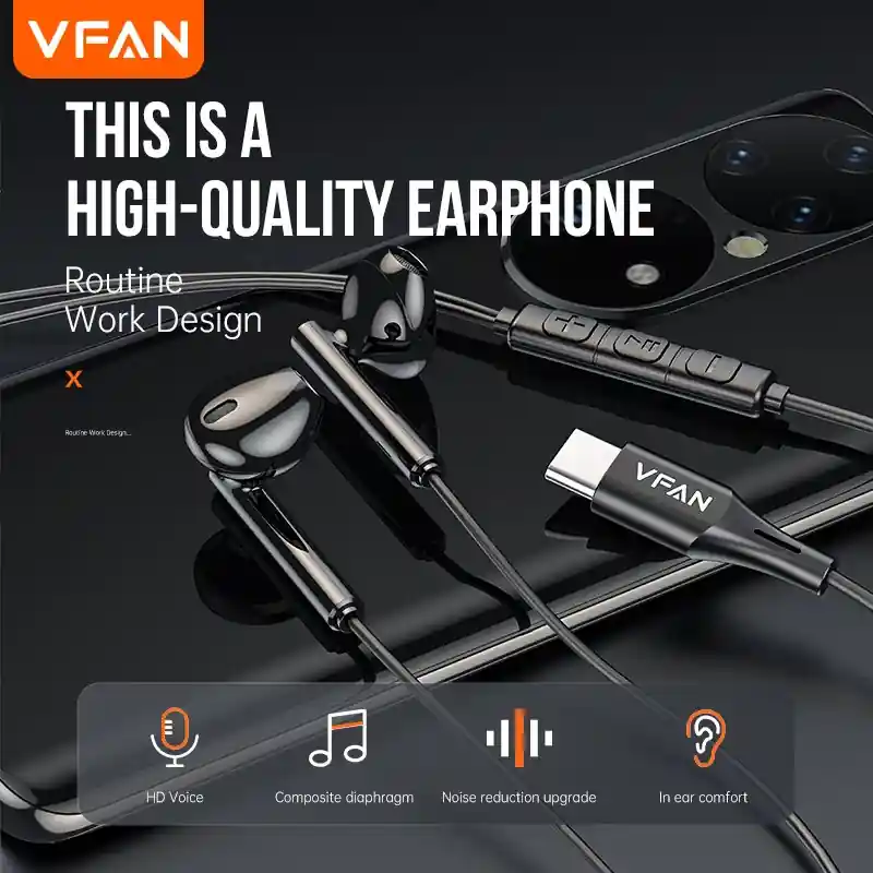 Tai nghe có dây VFAN M18 - ảnh sản phẩm 1