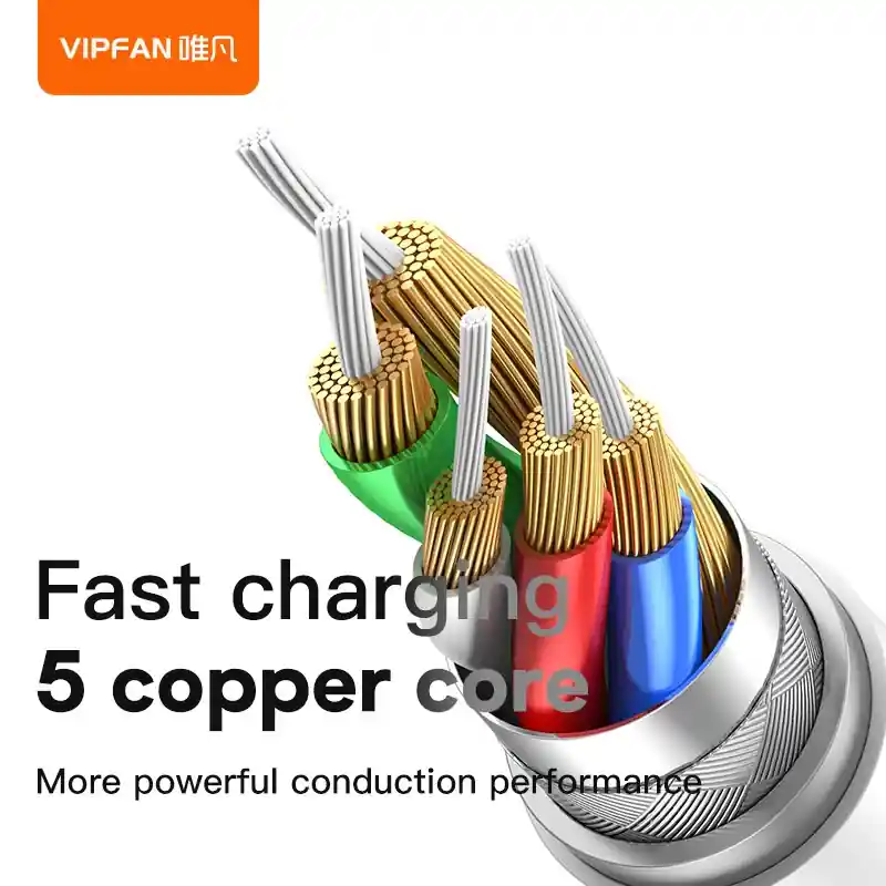 Cáp sạc VFAN P05 - ảnh sản phẩm 4