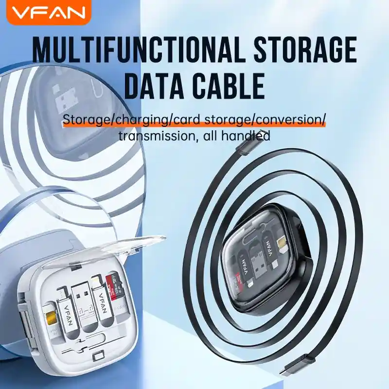 Cáp sạc VFAN X21 - ảnh sản phẩm 1