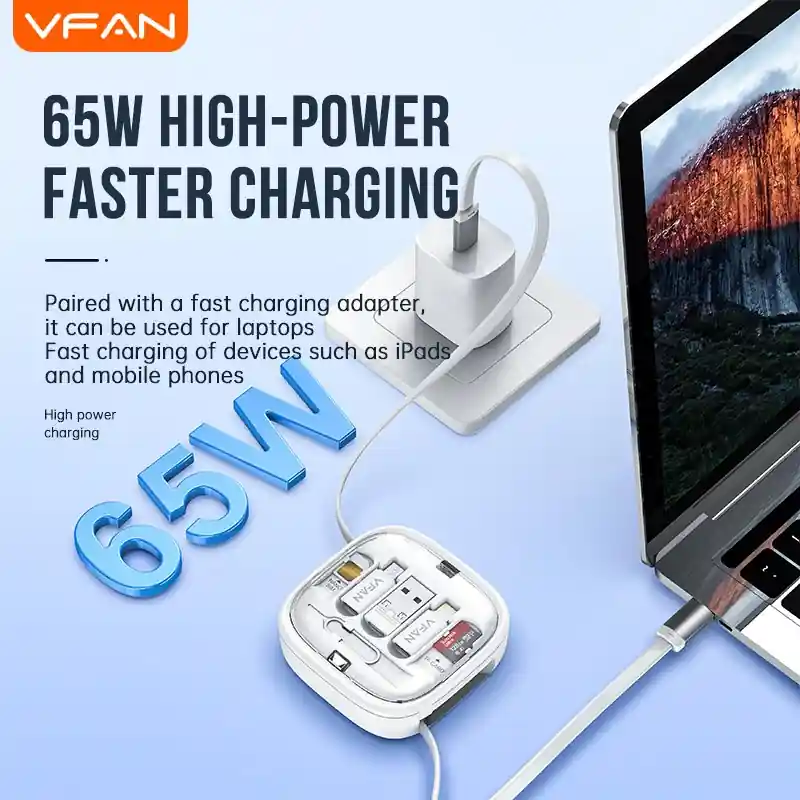 Cáp sạc VFAN X21 - ảnh sản phẩm 2