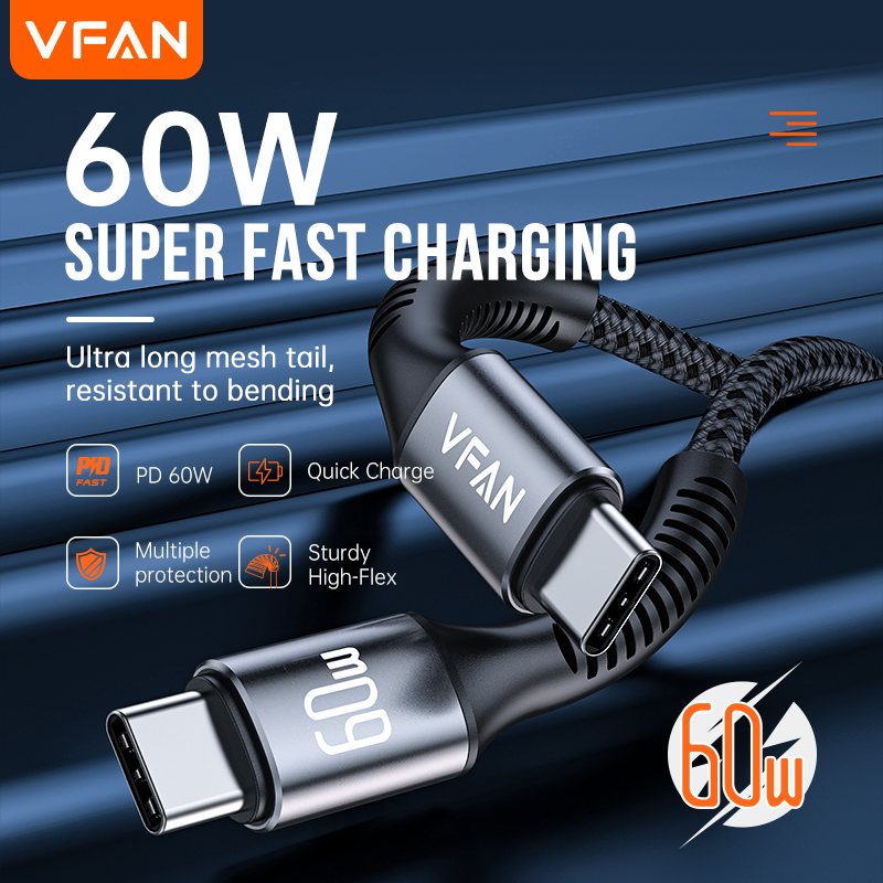 Cáp sạc VFAN X22 hình ảnh sản phẩm
