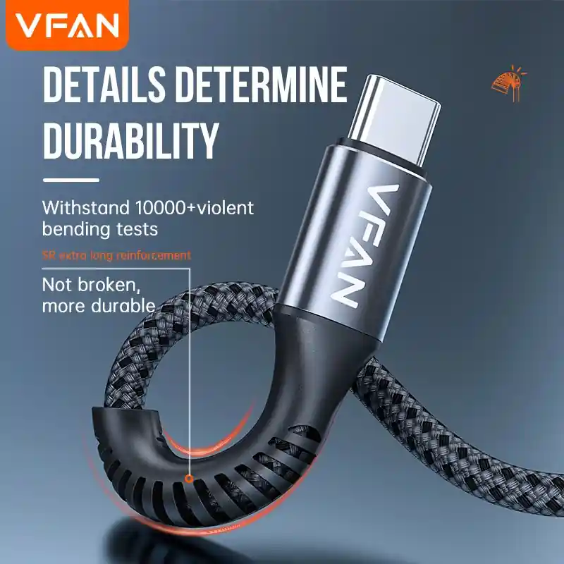 Cáp sạc VFAN X22 - ảnh sản phẩm 2