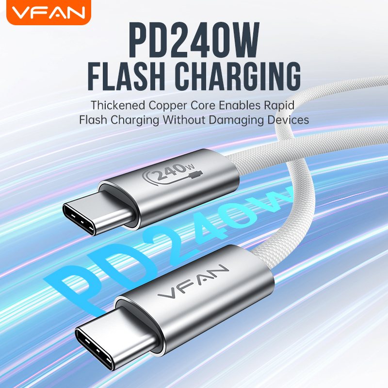 Cáp sạc VFAN X28 hình ảnh sản phẩm