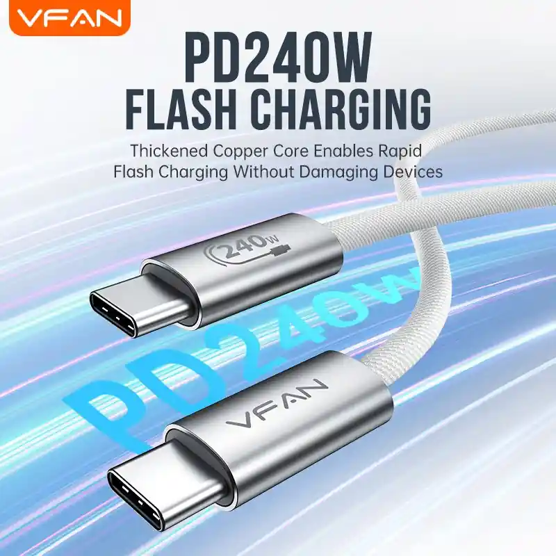 Cáp sạc VFAN X28 - ảnh sản phẩm 1