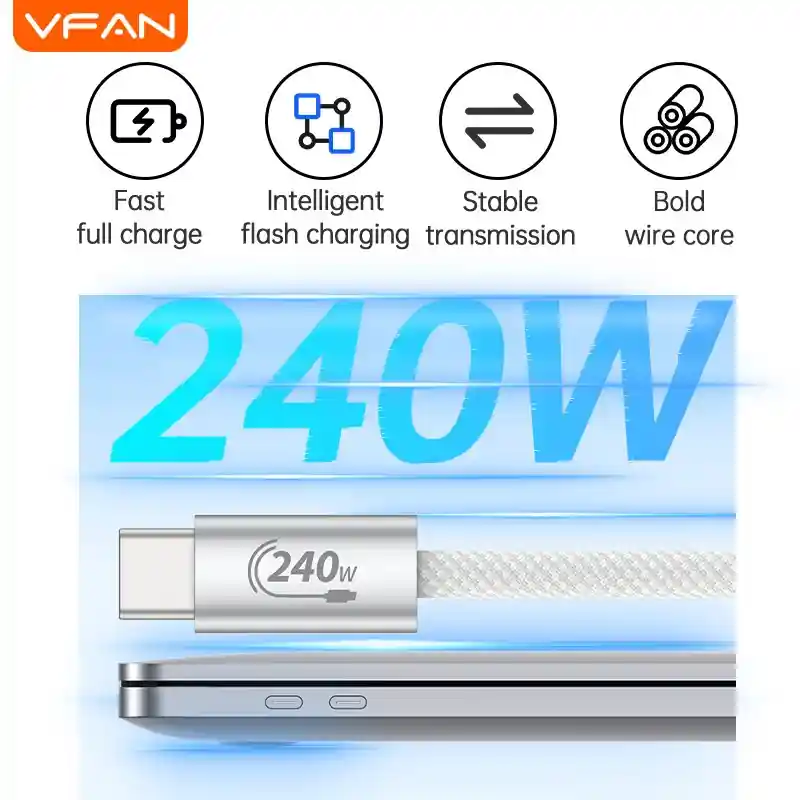 Cáp sạc VFAN X28 - ảnh sản phẩm 2