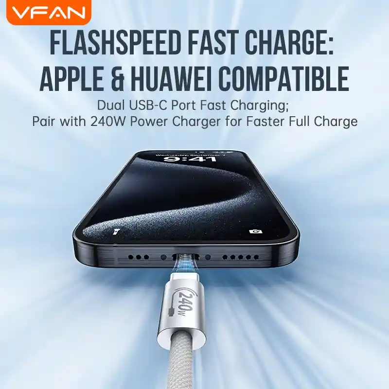 Cáp sạc VFAN X28 - ảnh sản phẩm 3