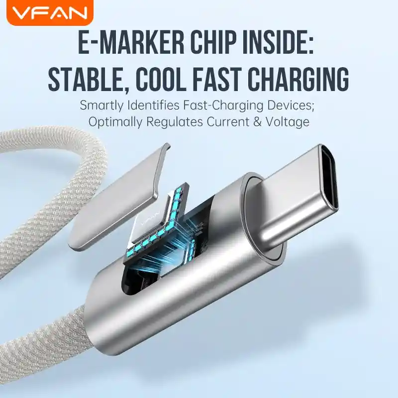 Cáp sạc VFAN X28 - ảnh sản phẩm 4