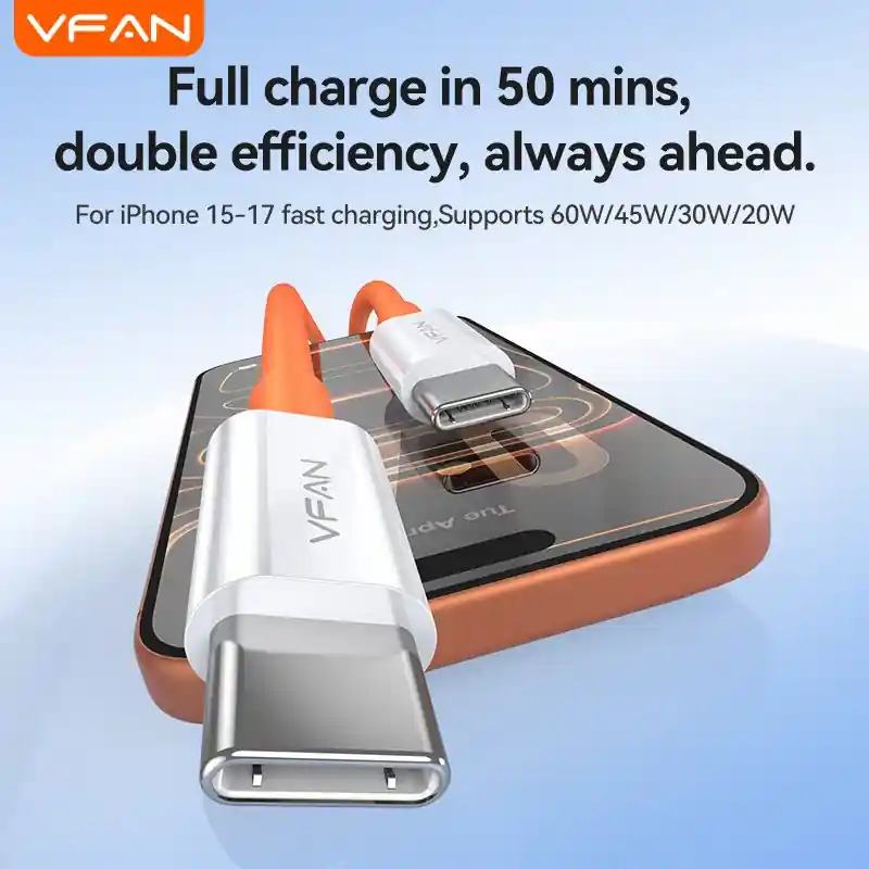 Cáp sạc VFAN X30 - ảnh sản phẩm 2